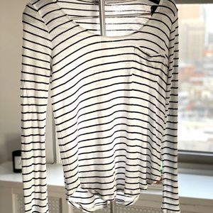 Striped Splended long-sleeve shirt